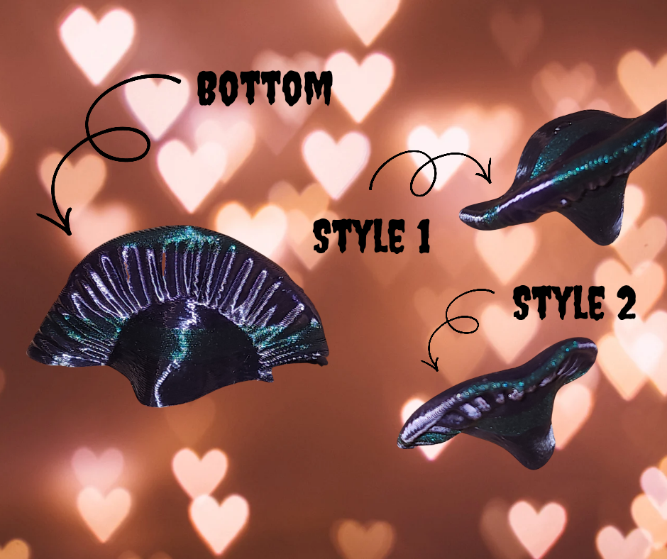 Purple/Blue Mushroom Ledges