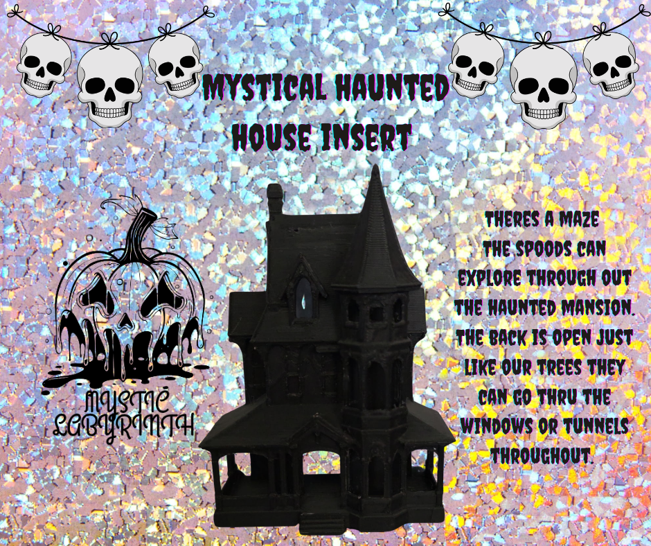 Mystical hauntedhouse insert