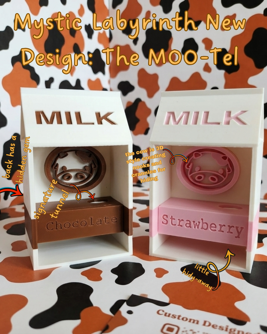 PRƏ-ØRDƏR SALE- MYSTIC MOO-TEL INSERT