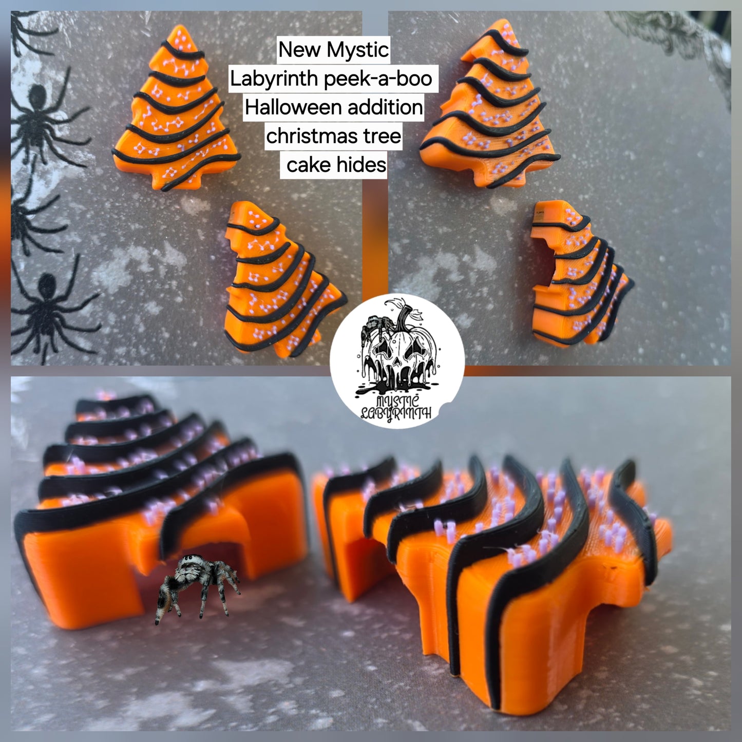 Halloween Style Christmas Tree Cake Jumper Hide (pre-order: ships next weekend)