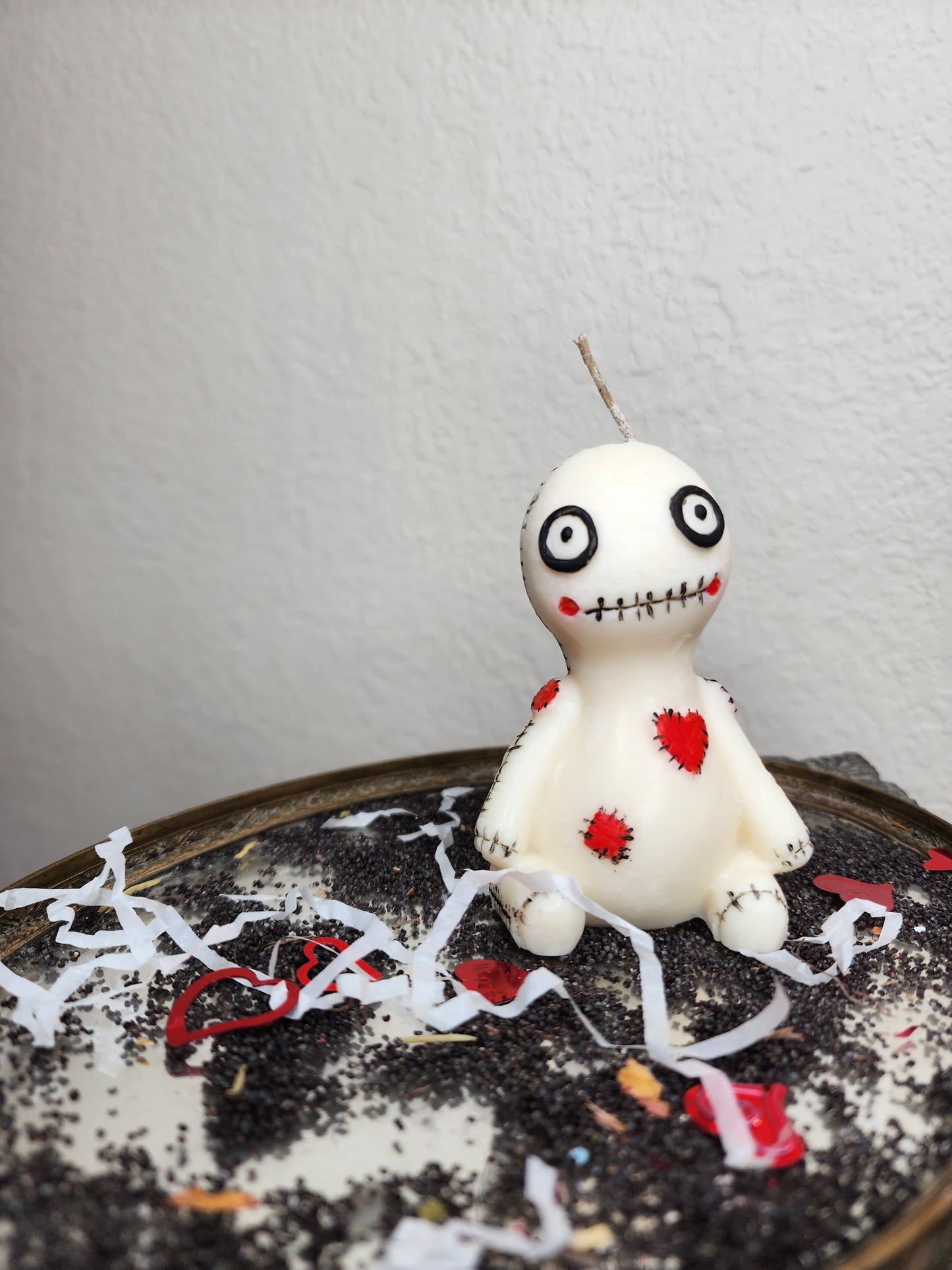Voodoo Doll Red Heart