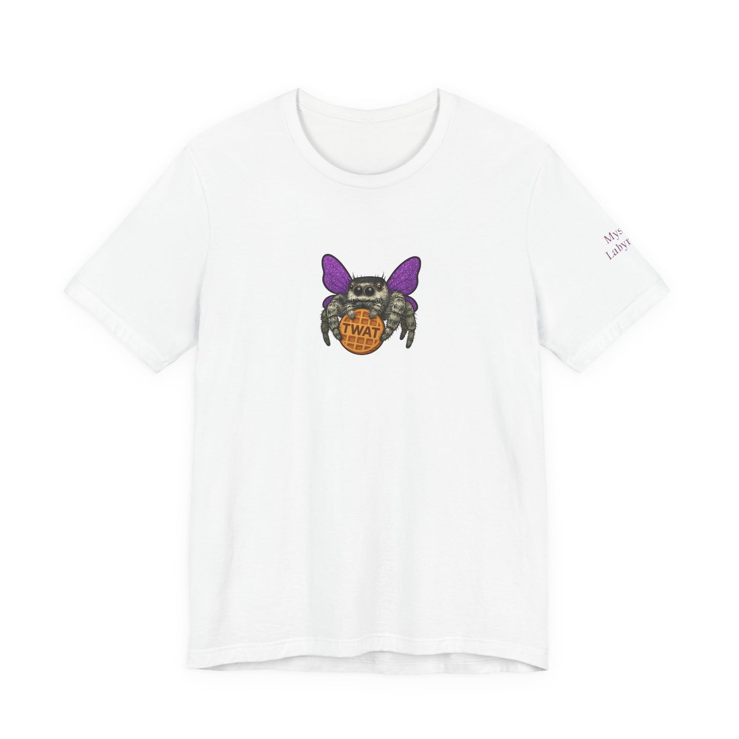 Funny Unisex Jersey Tee with Spider Graphic - Perfect for Casual Wear & Gifting
