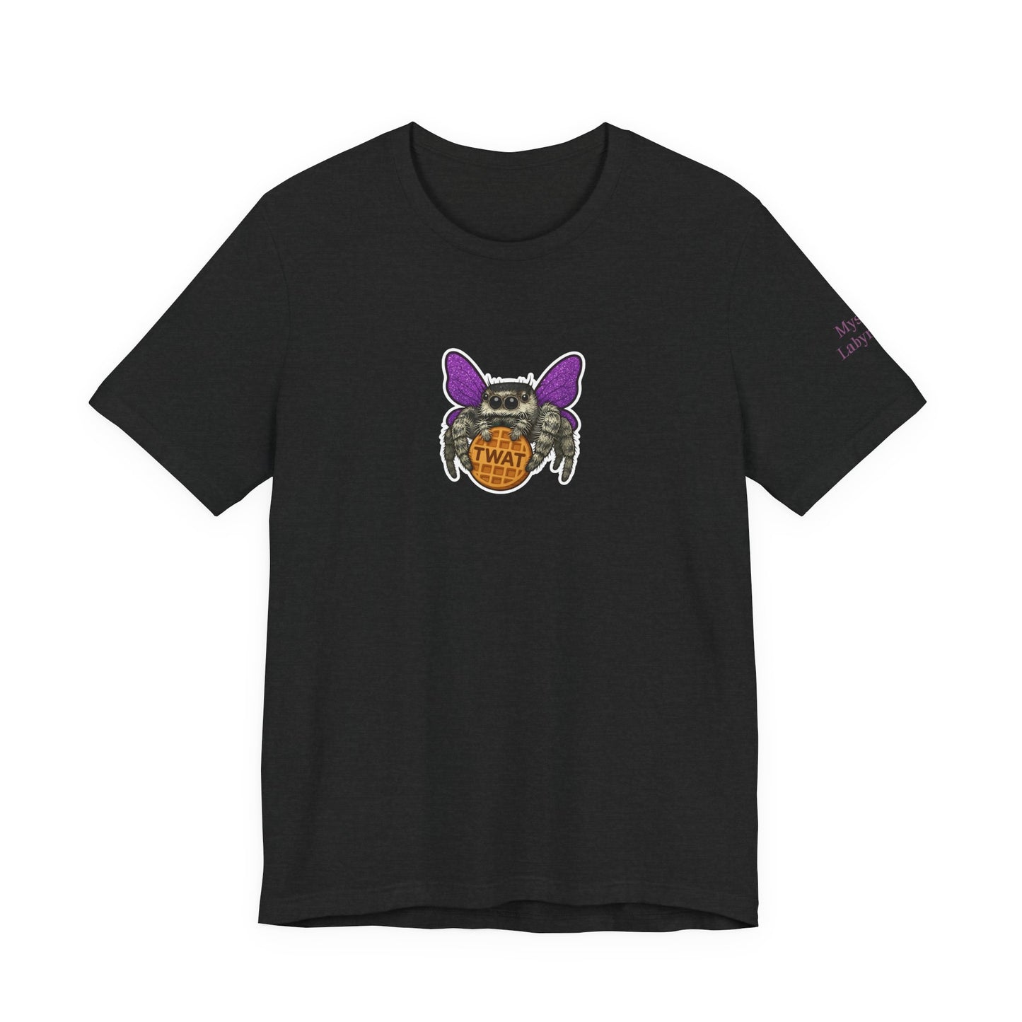 Funny Unisex Jersey Tee with Spider Graphic - Perfect for Casual Wear & Gifting