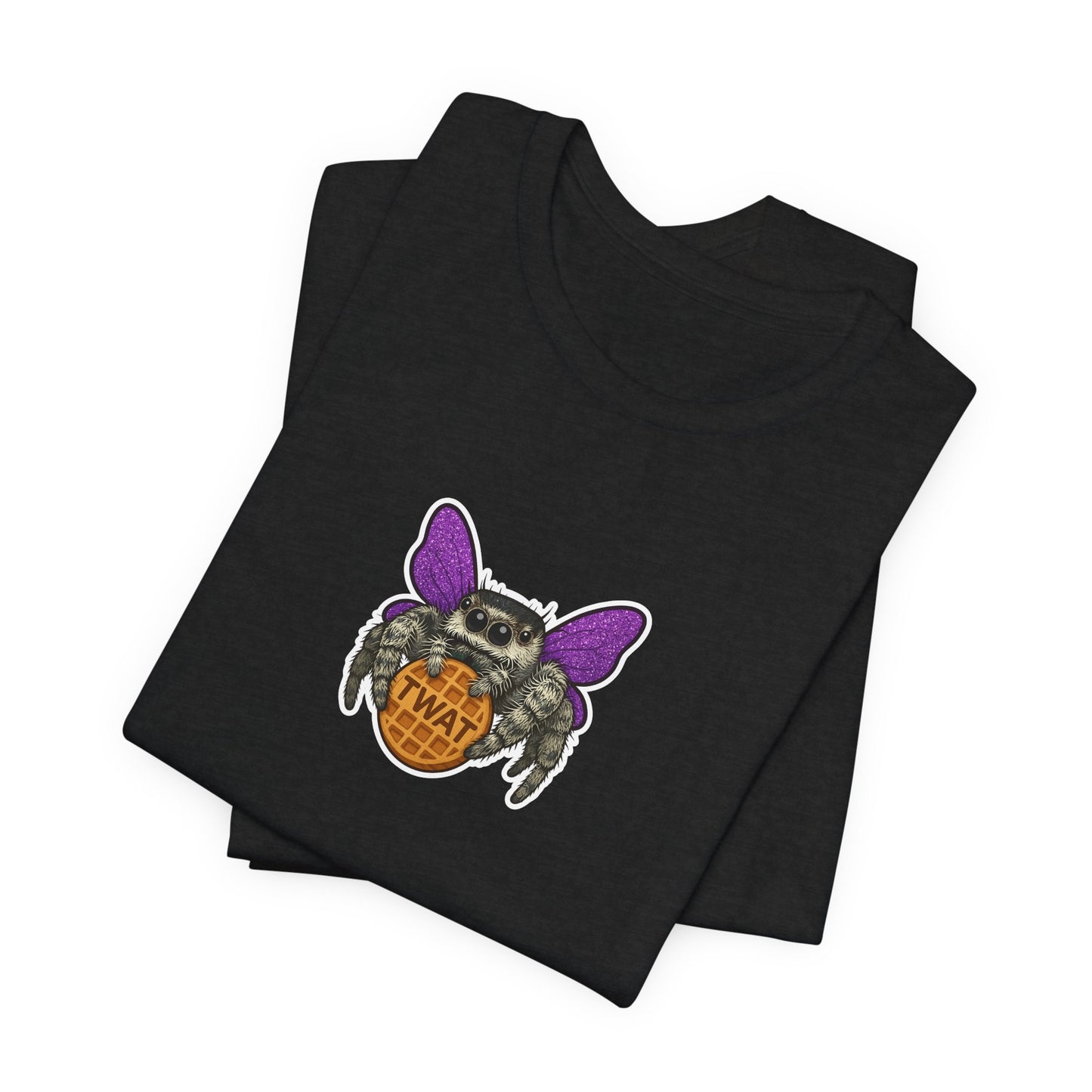 Funny Unisex Jersey Tee with Spider Graphic - Perfect for Casual Wear & Gifting