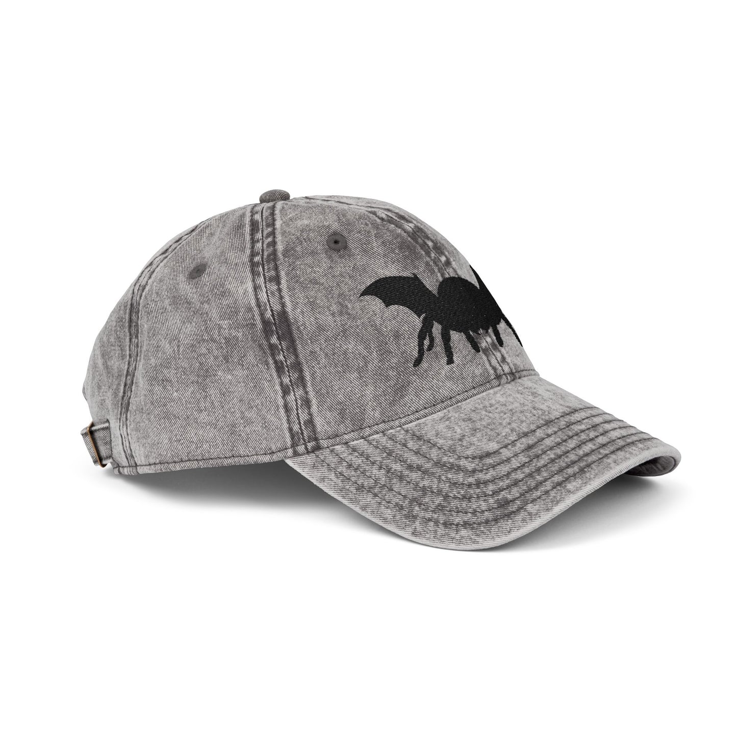 Mystical Tarantula Gothic Fairy Embroidered Vintage Cap