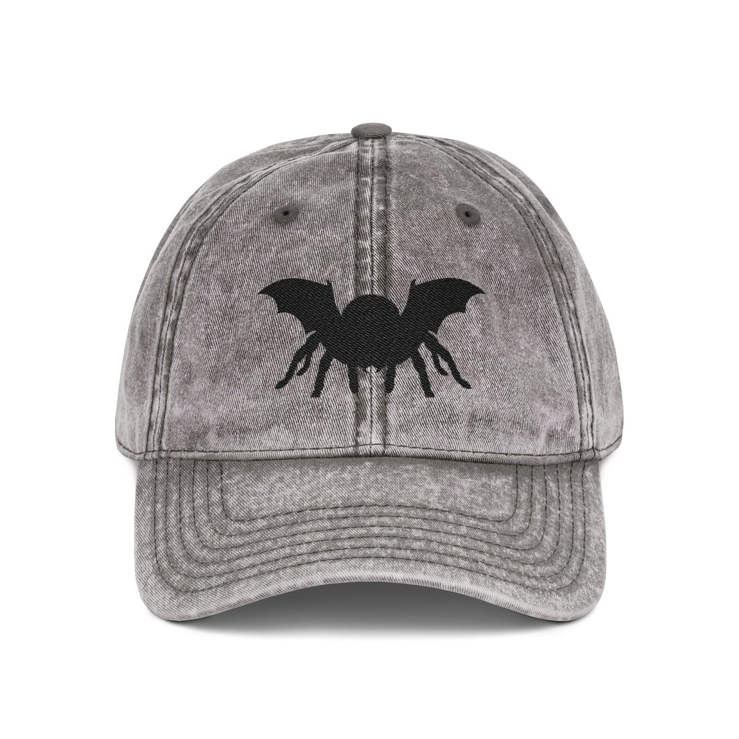 Mystical Tarantula Gothic Fairy Embroidered Vintage Cap