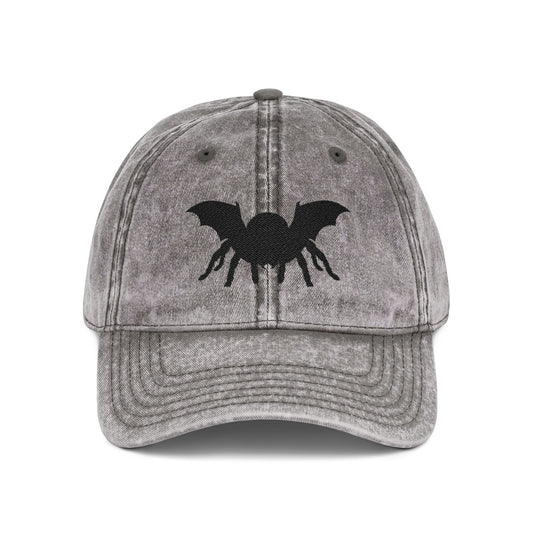 Mystical Tarantula Gothic Fairy Embroidered Vintage Cap