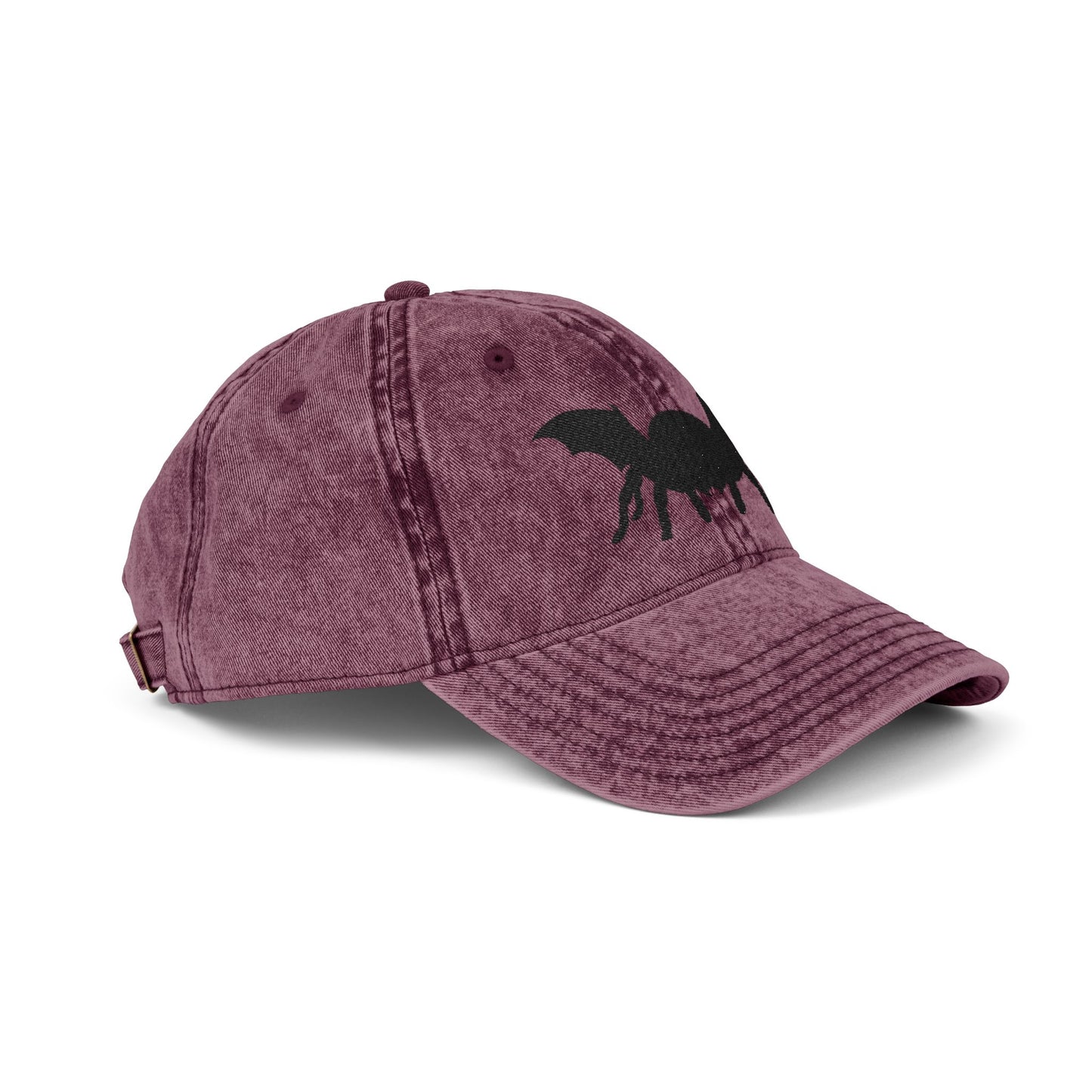 Mystical Tarantula Gothic Fairy Embroidered Vintage Cap
