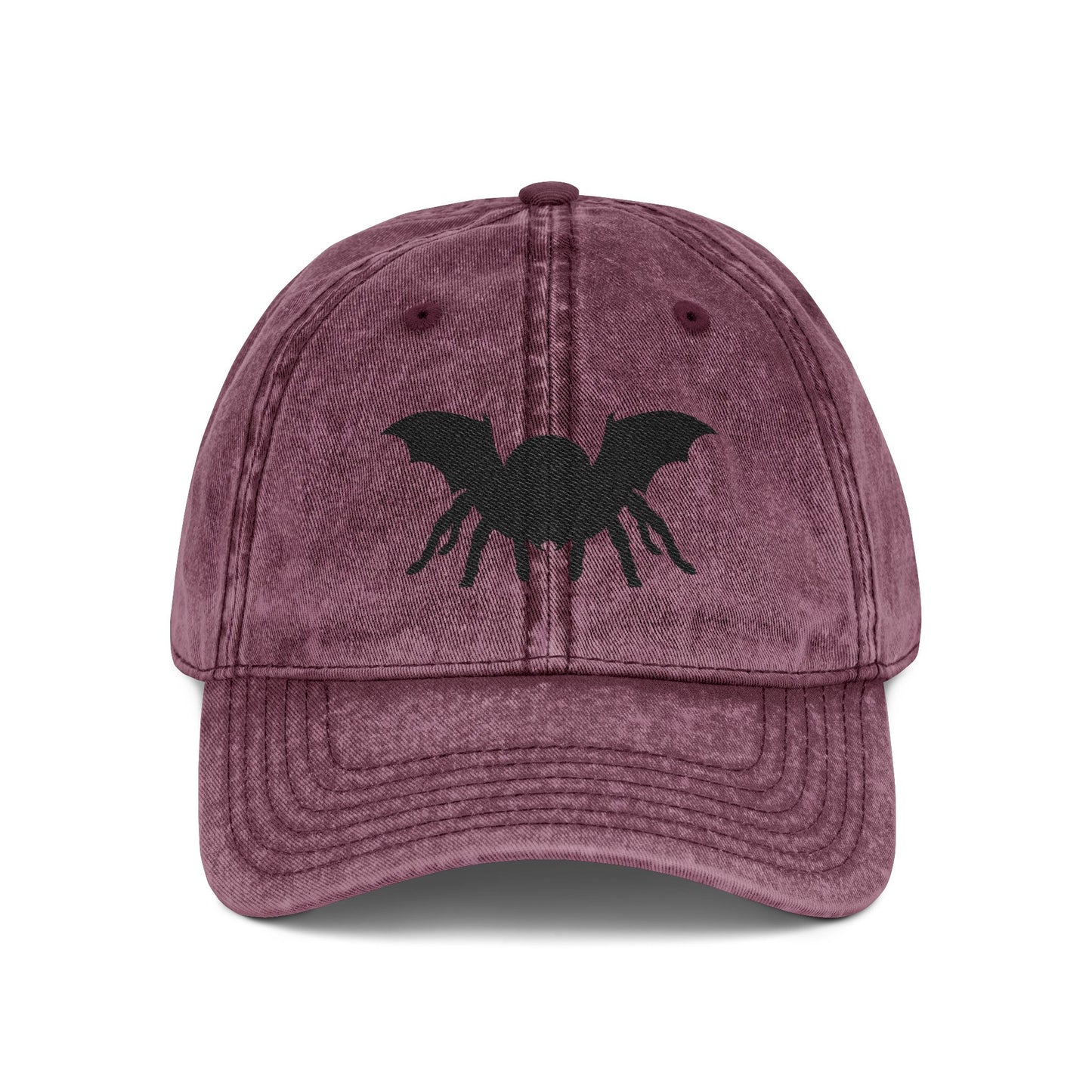 Mystical Tarantula Gothic Fairy Embroidered Vintage Cap