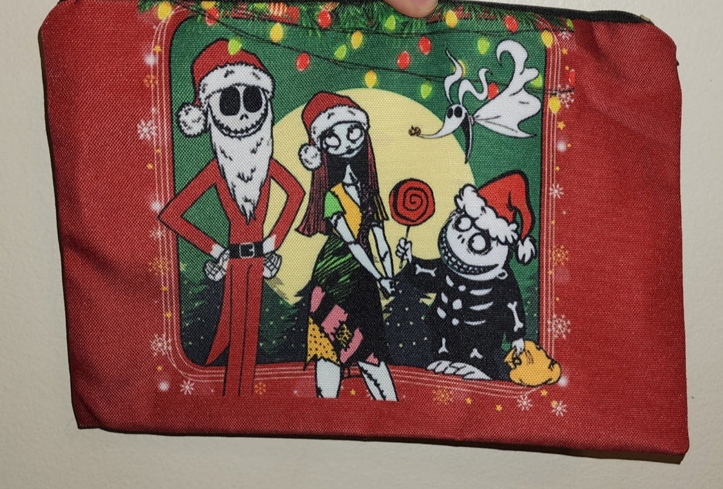 Nightmare Before Christmas Zipper Bag