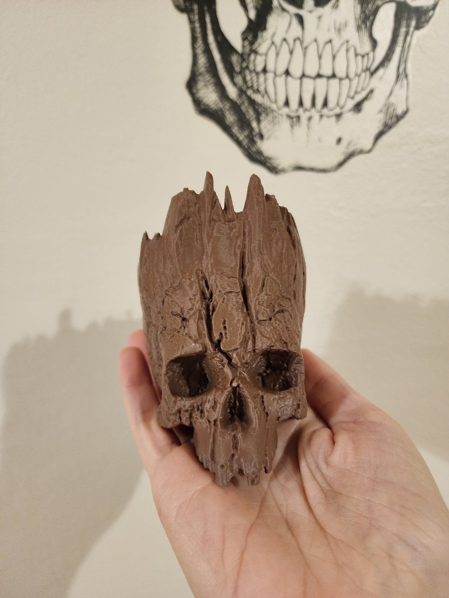 Groot Style Skull Planters