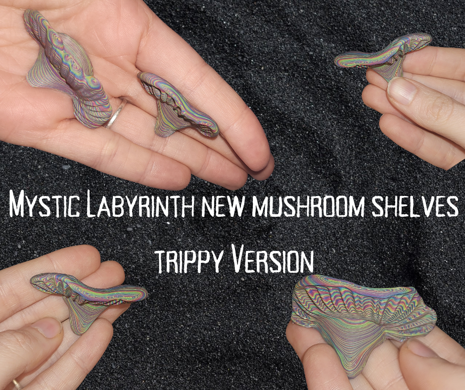 Mystical Mushroom Shelves