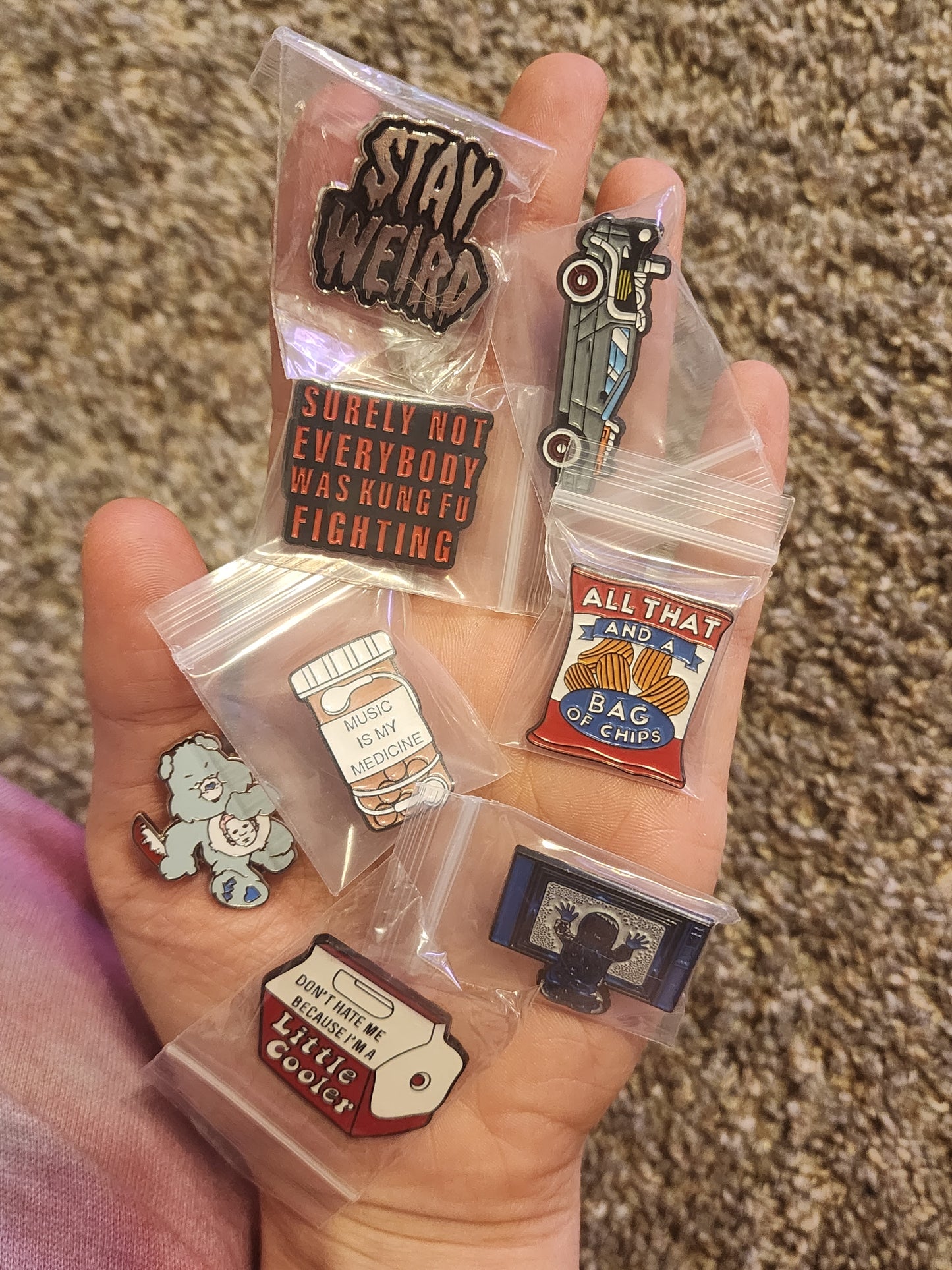 Misfit Pins (14 different ones)