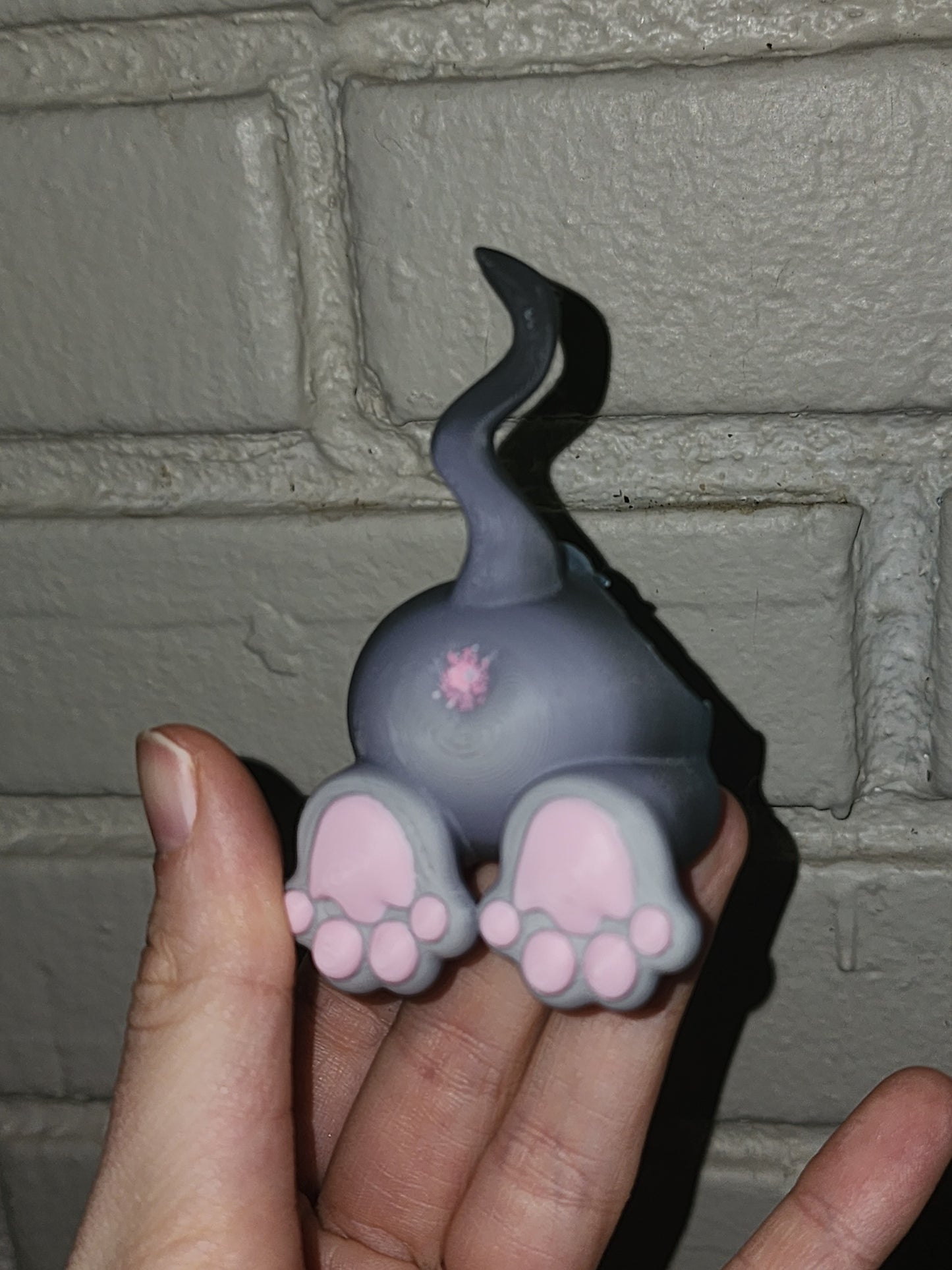 Cat butthole Hide (2 color choices)
