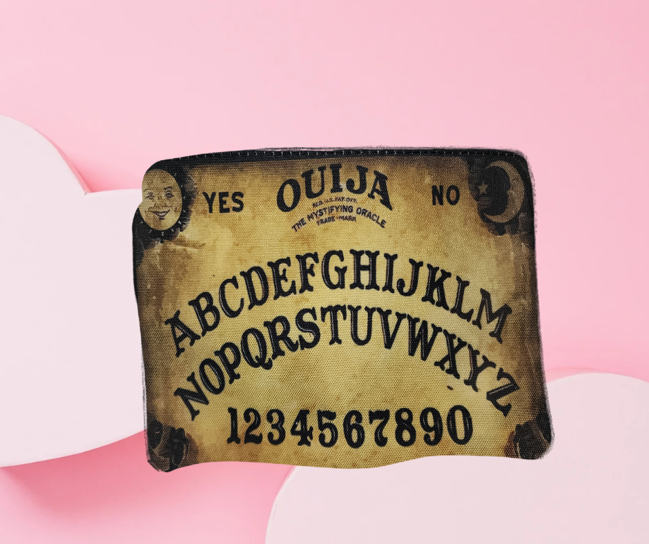 Ouija bag (brown/gold)