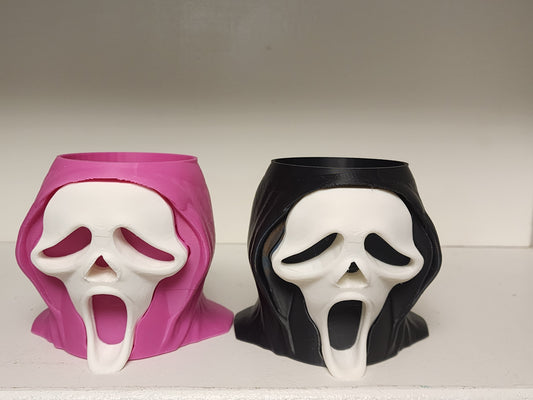 CLEARANCE GHOST FACE PLANTERS