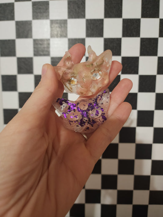 Resin Cat Altar buddies