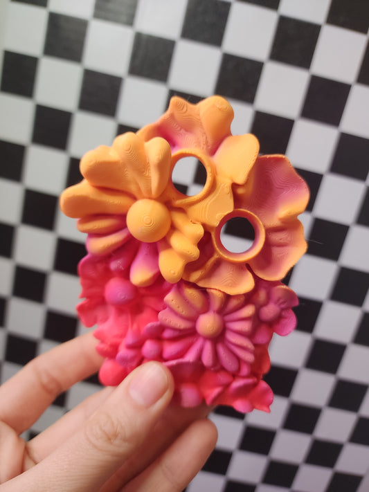 Mystic Flower Insert (pink and orange)