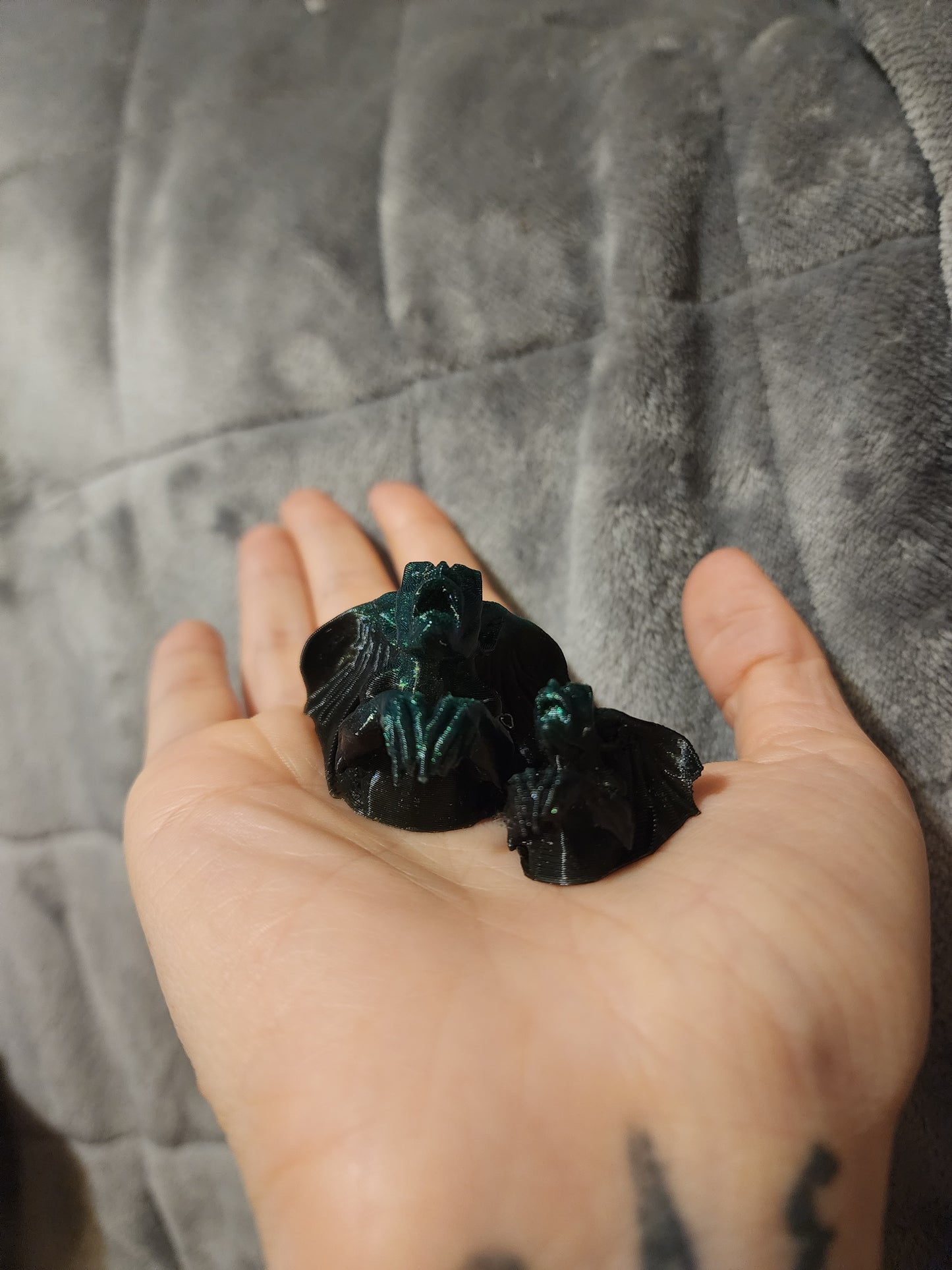 Black and Green Gargoyles