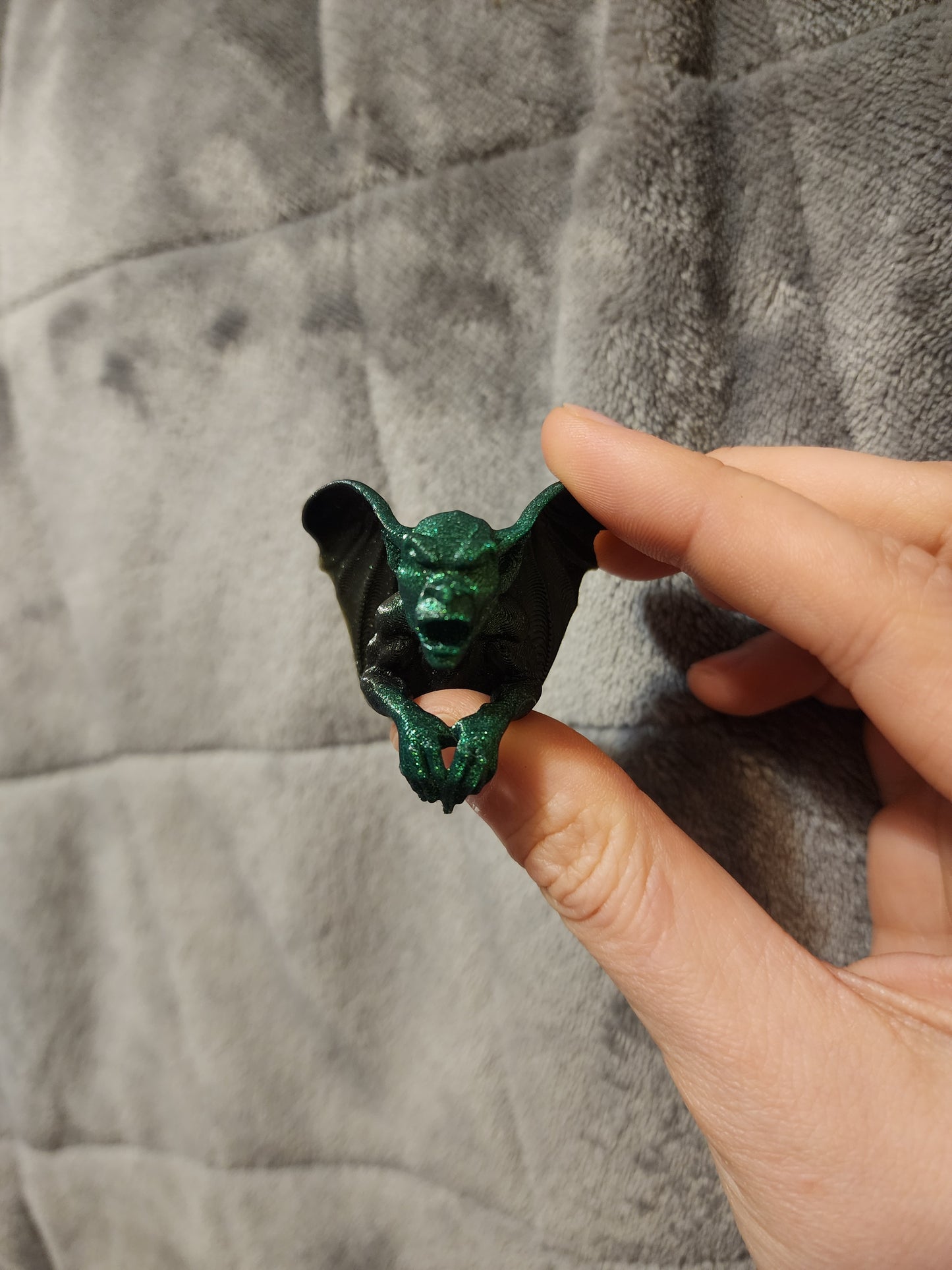 Black and Green Gargoyles