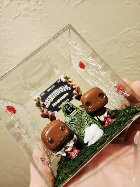 Chocolate valentine Jack & Sally