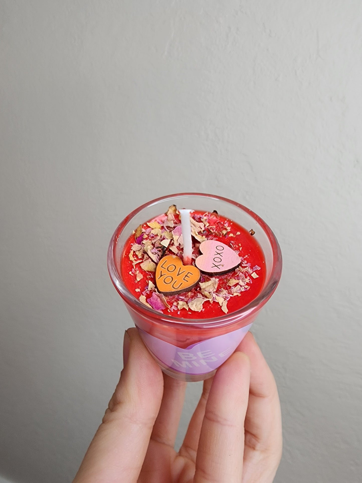 Clearence Valentine Candle