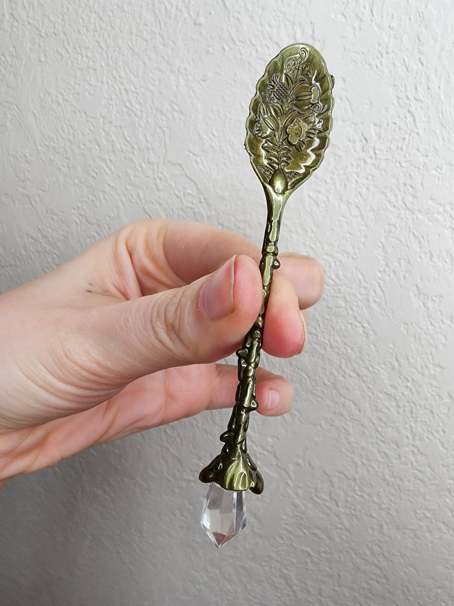 Broze Crystal Spoon