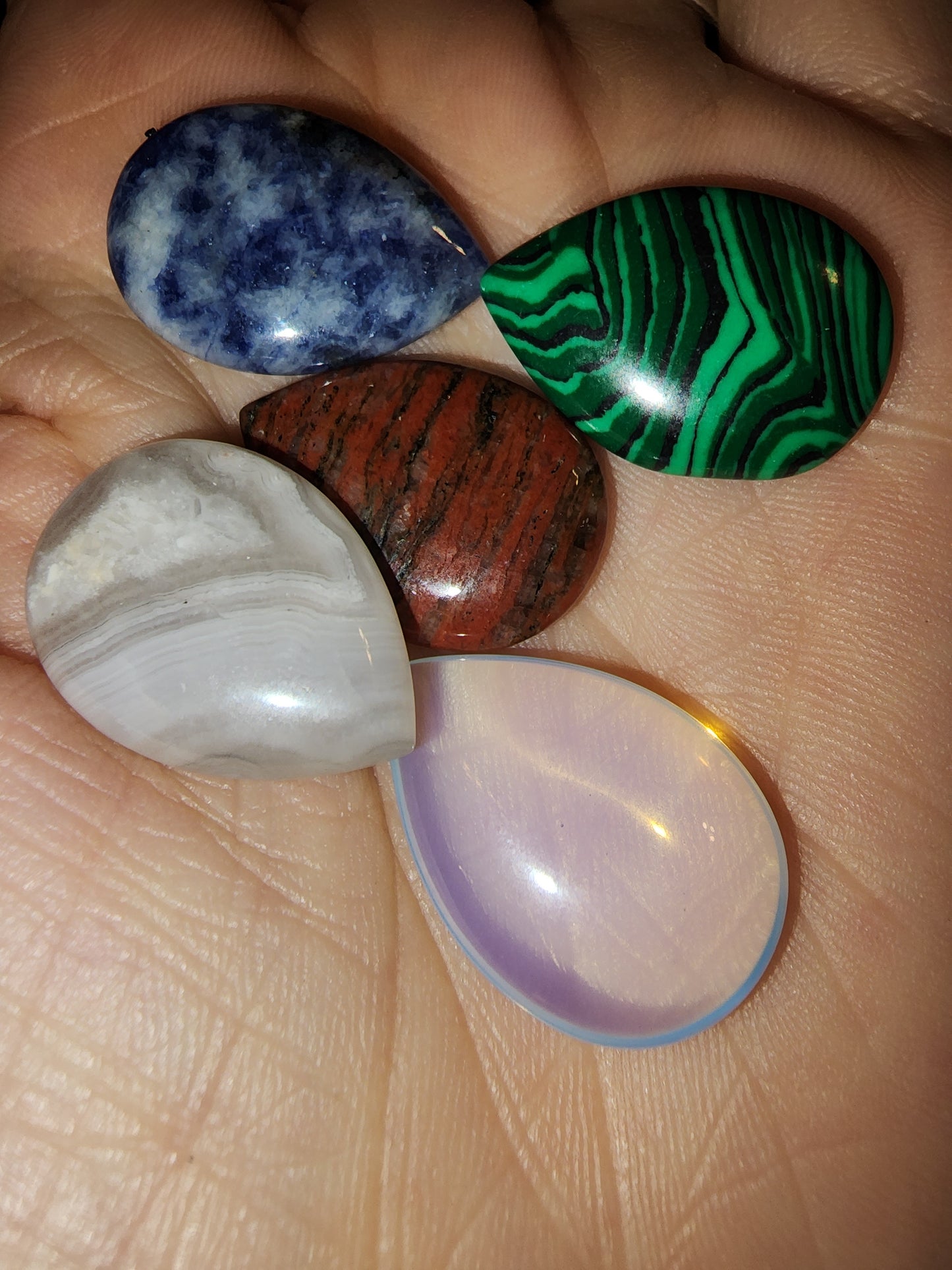 Random Teardrop Worry Stone