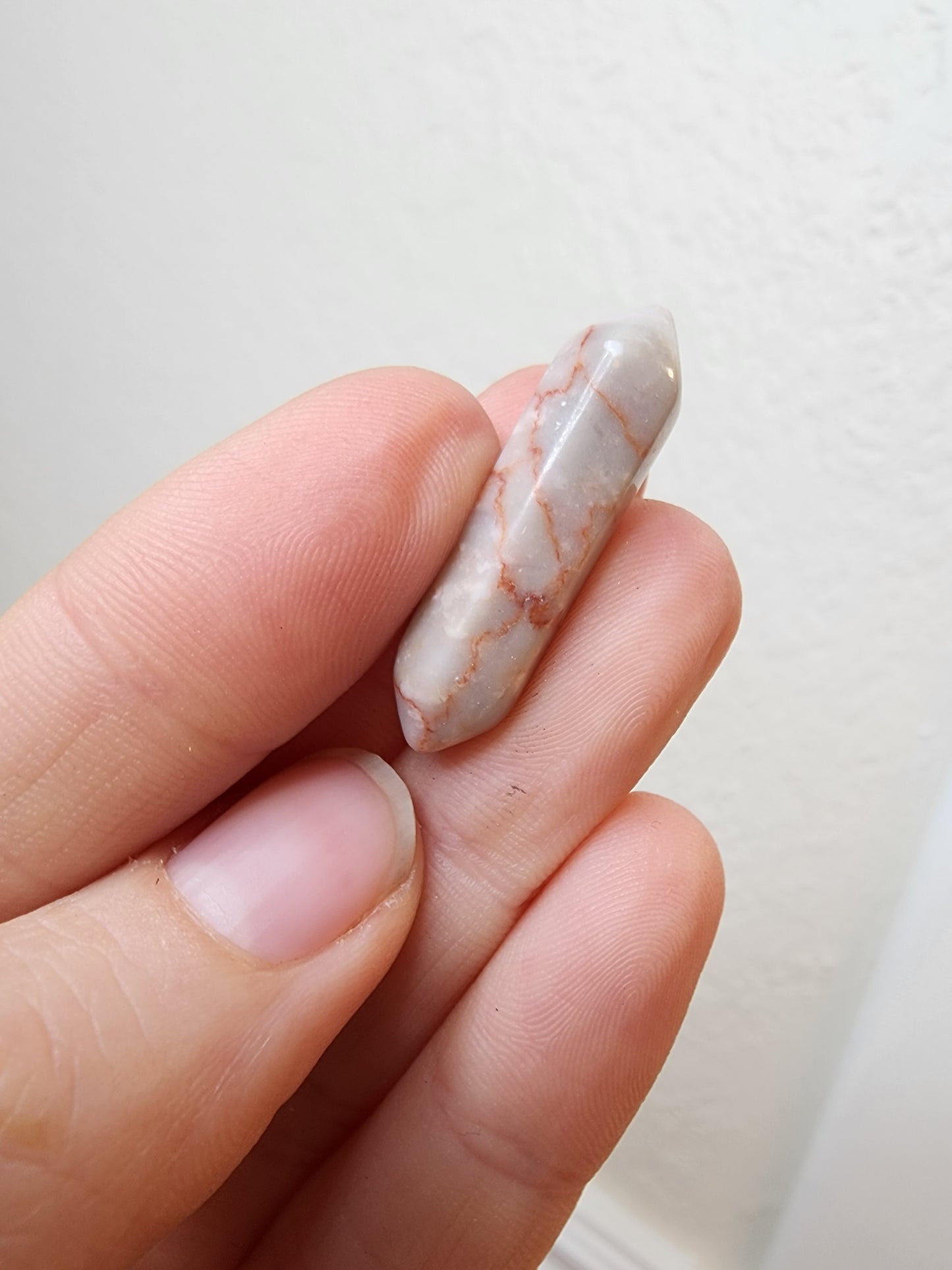 Crazy Lace Agate Hexagon
