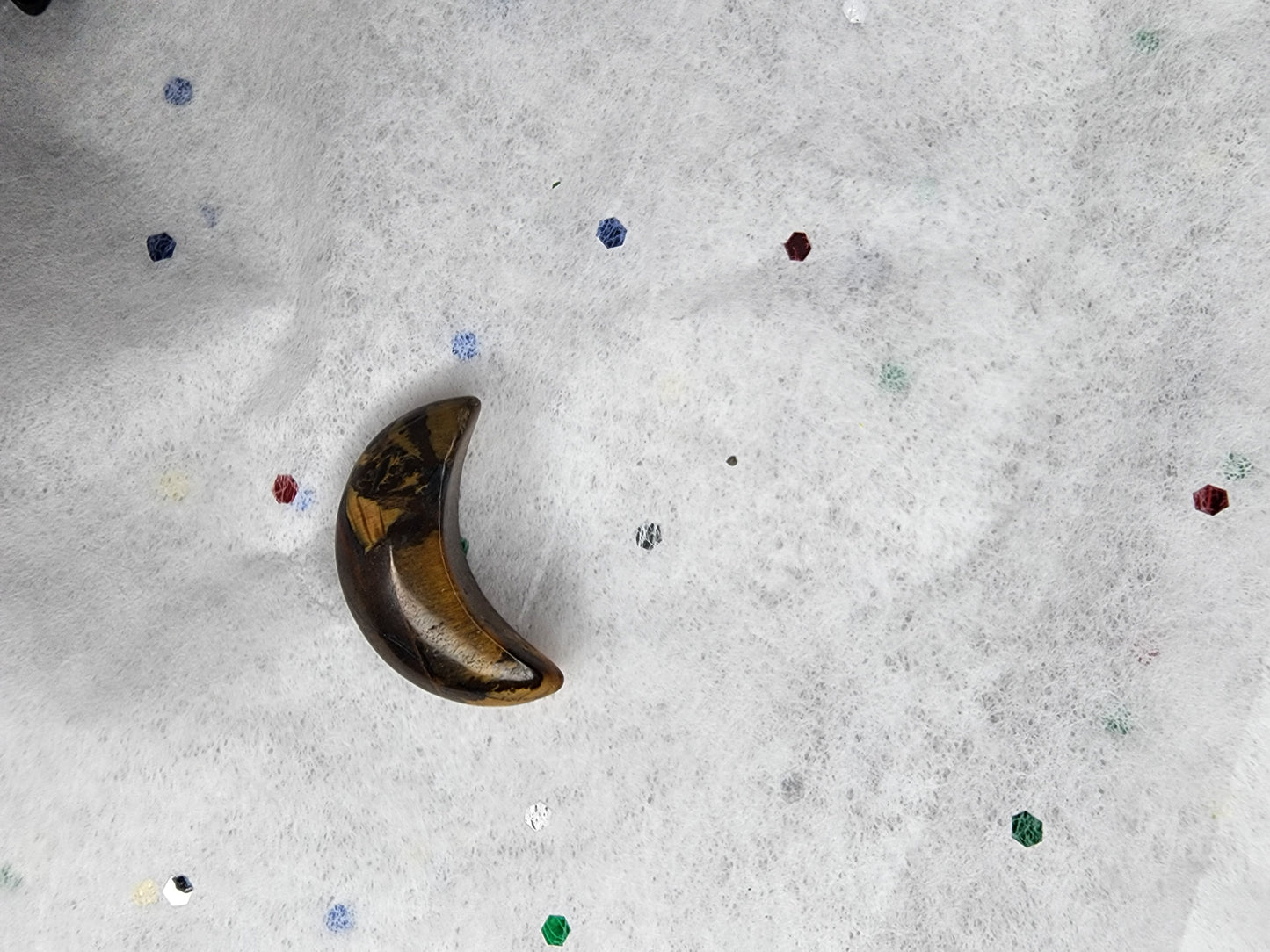 Mini Tigers Eye Moon