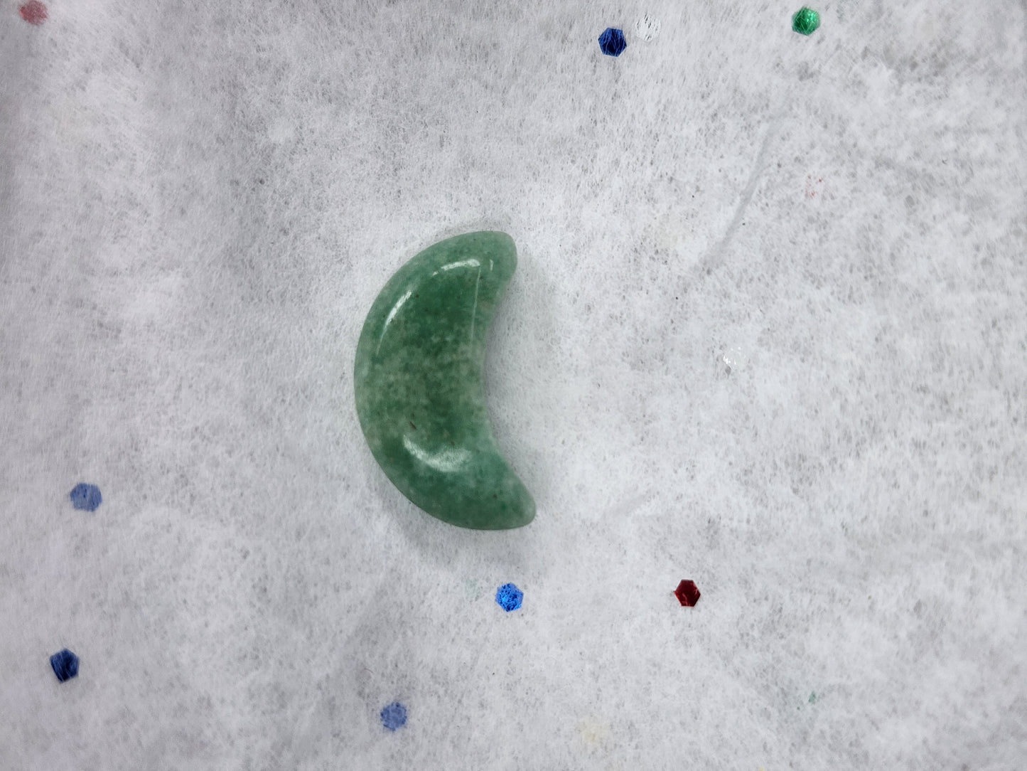 Mini Green Aventurine Moon